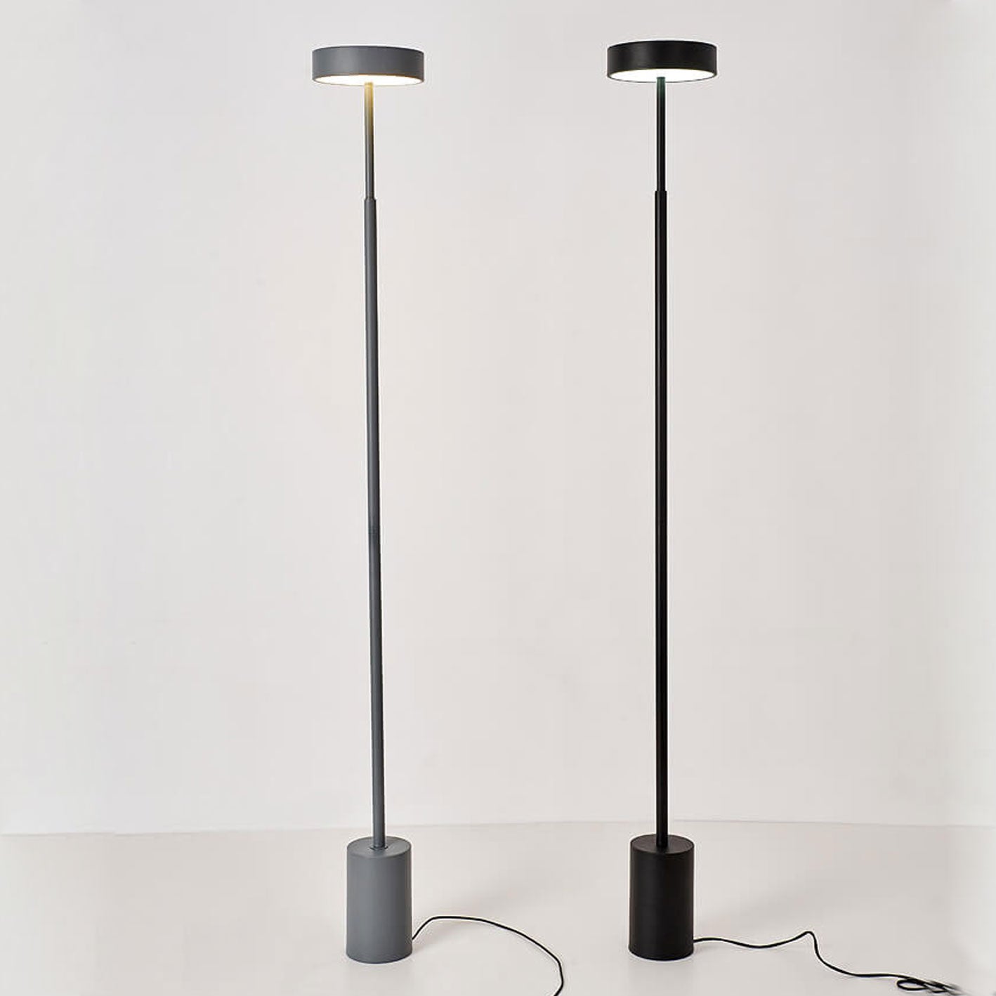 Slim LED Column Floor Lamp – Nordic Minimalist Lighting