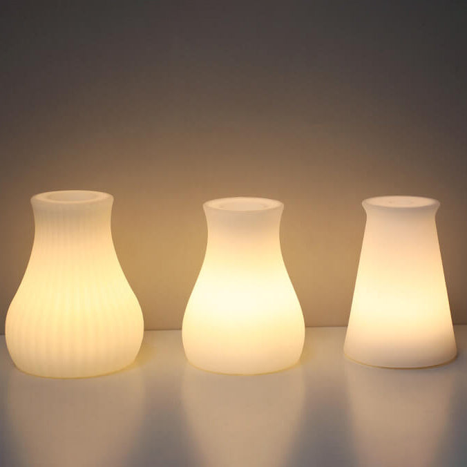 Modern Geometric Remote-Control LED Night Light – Creative Decorative Table Lamp