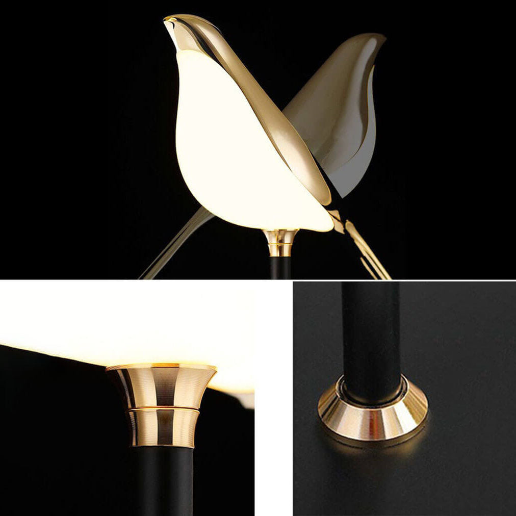 Modern Magpie Bird LED Table Lamp – Nordic Minimalist Desk Lighting