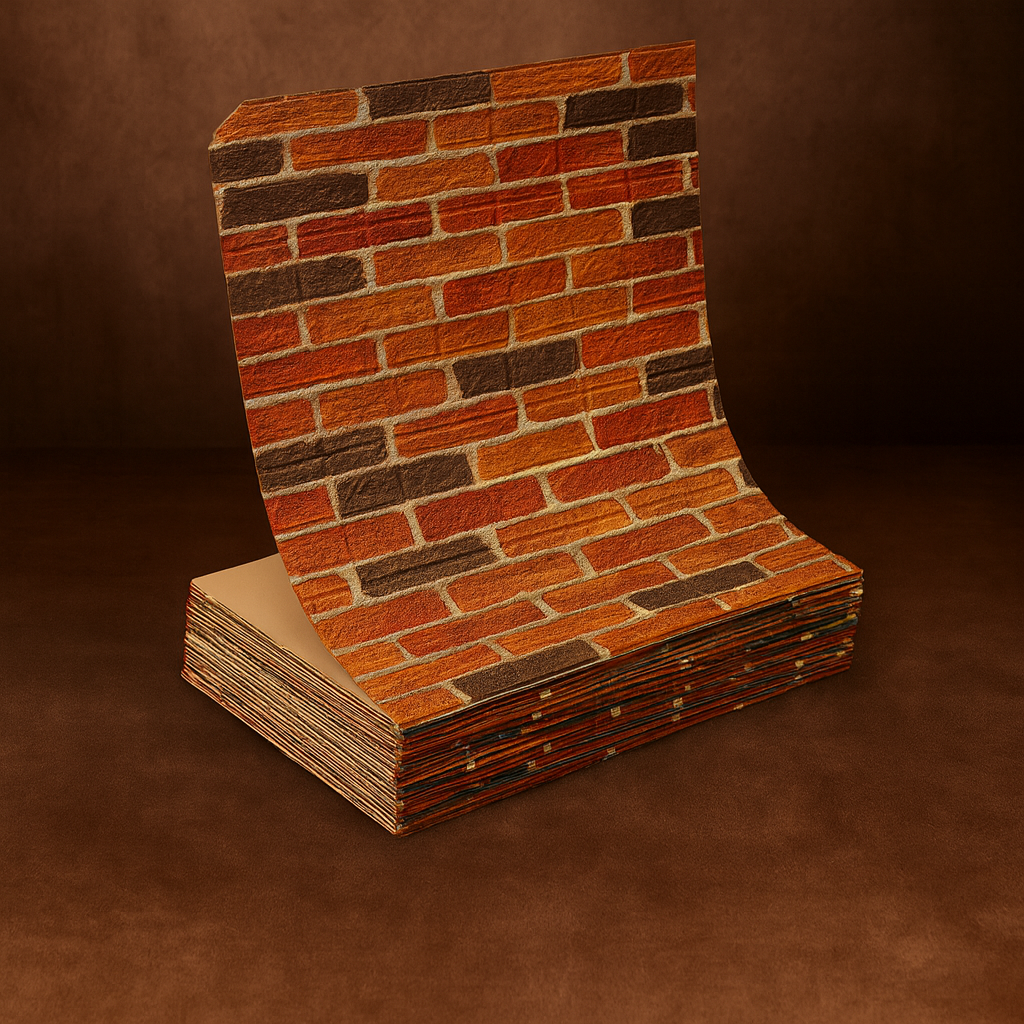 3D Brick Peel and Stick Wallpaper – Realistic Textured Wall Panels (DIY)