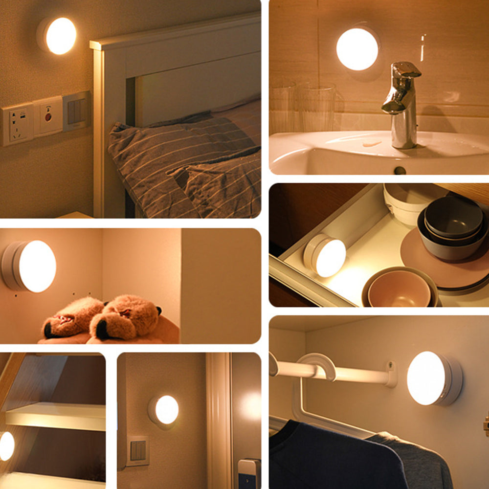 LED Motion Sensor Light Indoor Wireless Battery Operated