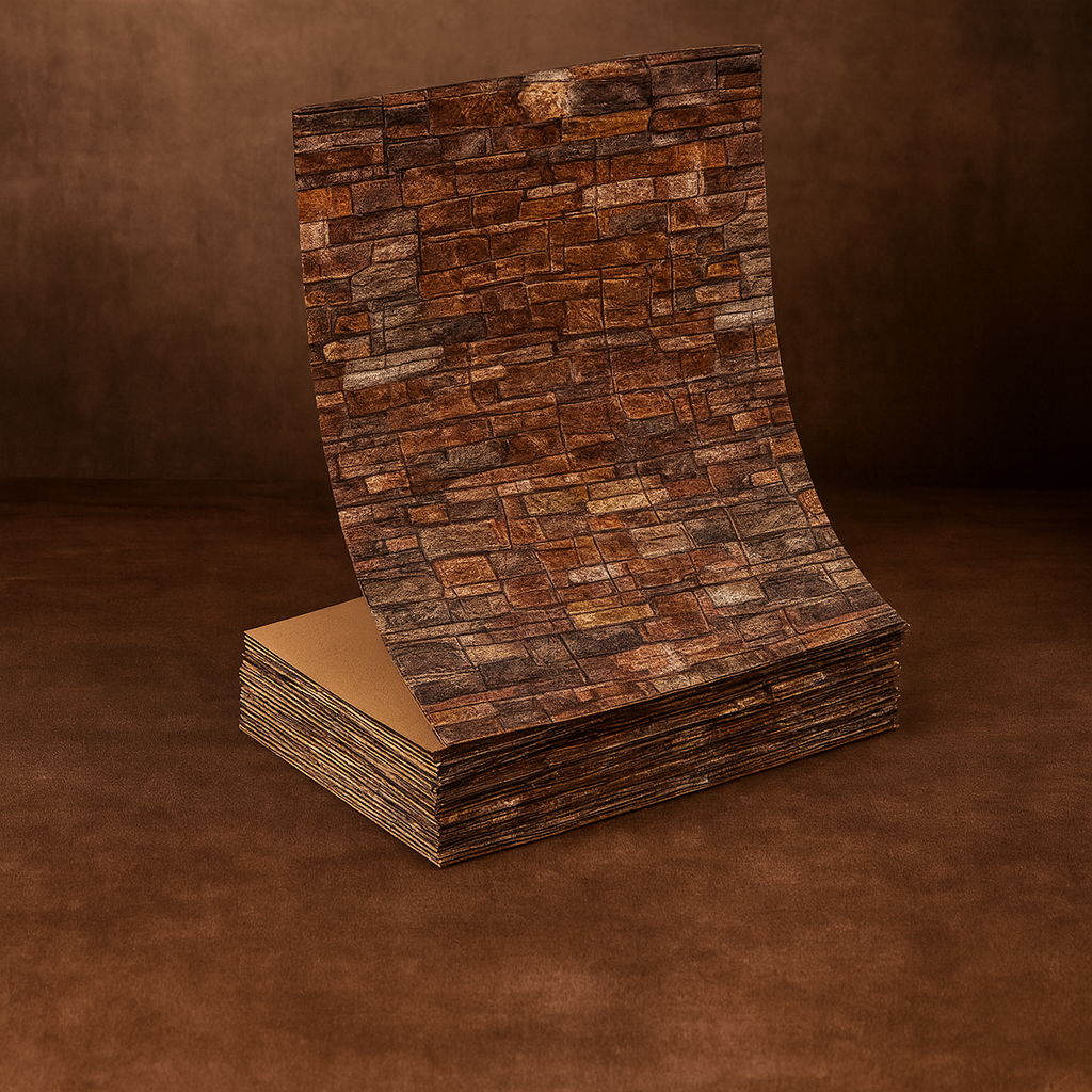 3D Brick Peel and Stick Wallpaper – Realistic Textured Wall Panels (DIY)