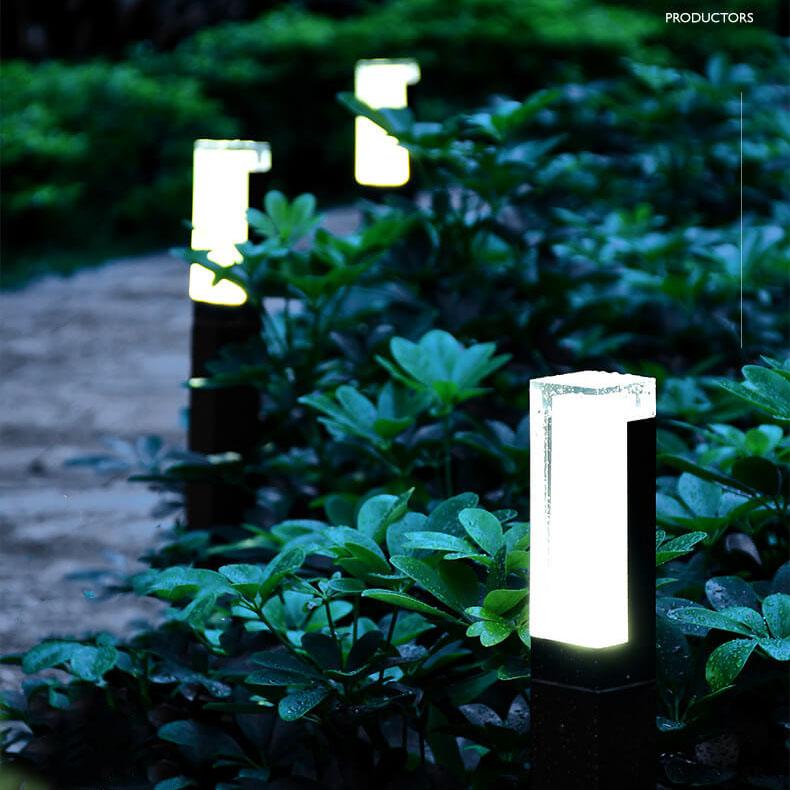 Outdoor LED Garden Light | Waterproof Acrylic Lawn Light Column