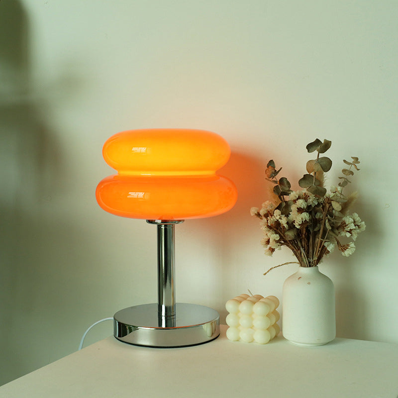 Modern Glass Tart Table Lamp | HomelyTouch