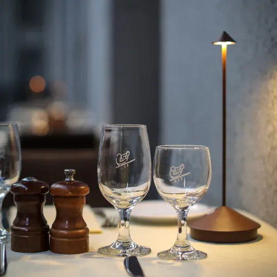 Wireless LED Table Lamp - Portable Desk & Dinner Light