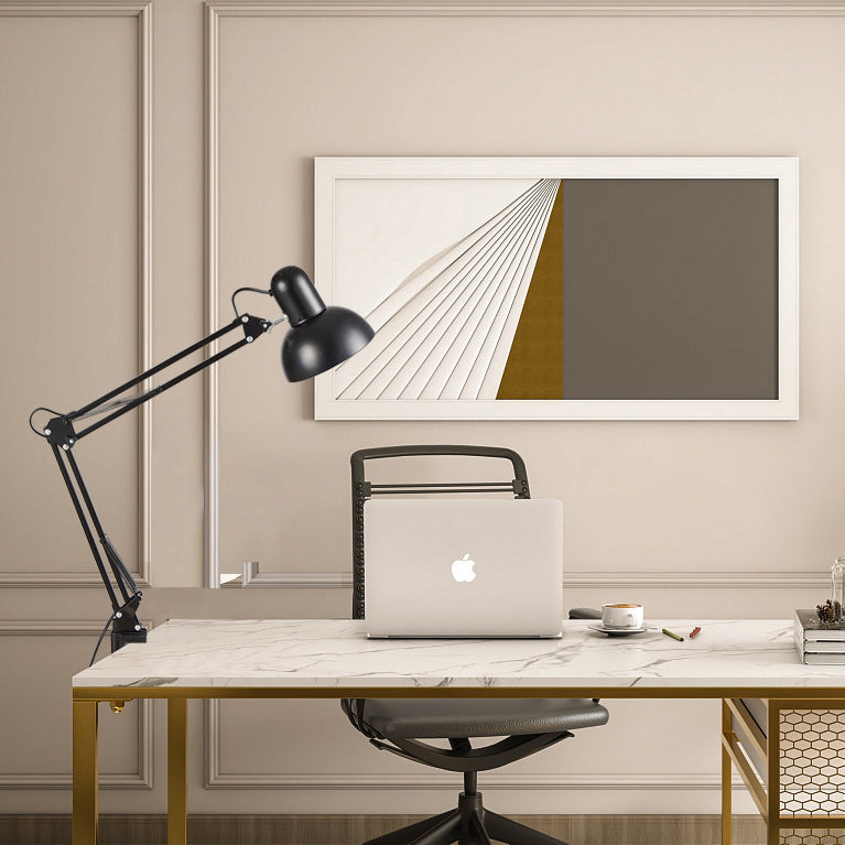 Adjustable Arm Desk Lamp | Modern Clip-On Table Lamp for Reading