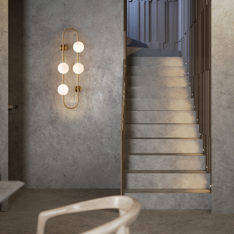 AuraVive – Wall Light in Crystal Glass and Metal for Elegant Ambience