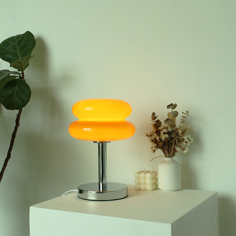 Modern Glass Tart Table Lamp | HomelyTouch