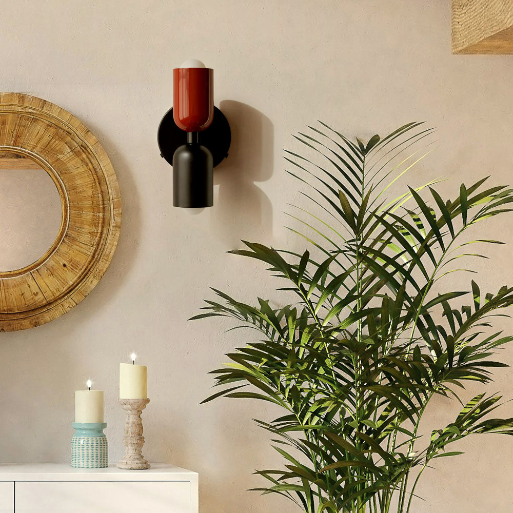 Double-Headed Wall Sconce Vintage Industrial Utility
