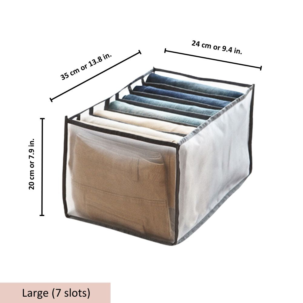 Drawer Clothes Organisers – Foldable Storage Boxes for Wardrobe & Closet