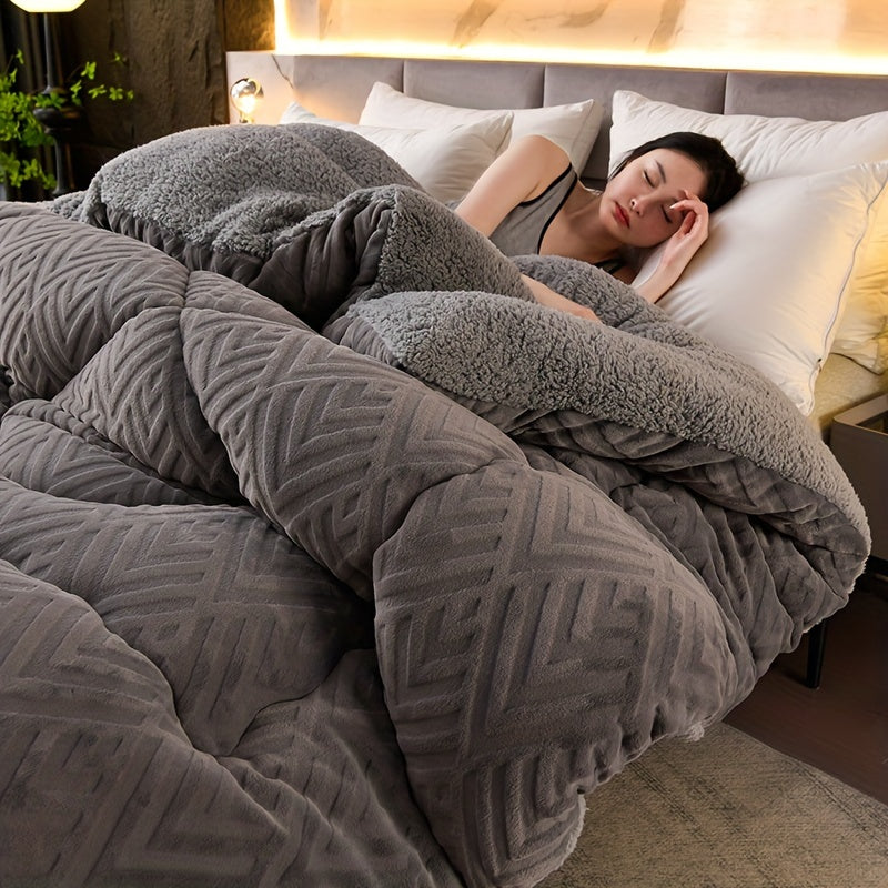 Ultra-Soft Fleece Blanket Doona – Lightweight All-Season Throw for Bed & Sofa