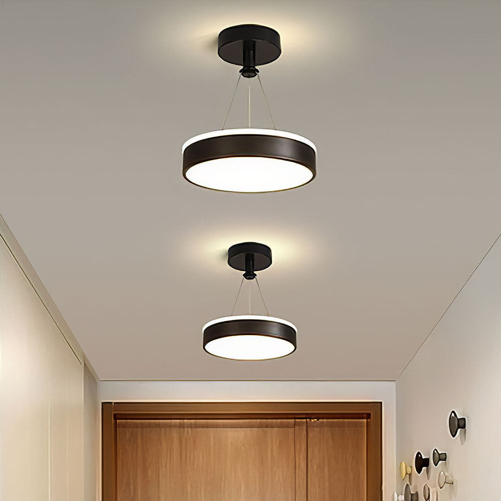 Modern LED Pendant Light Metal Single or Cluster