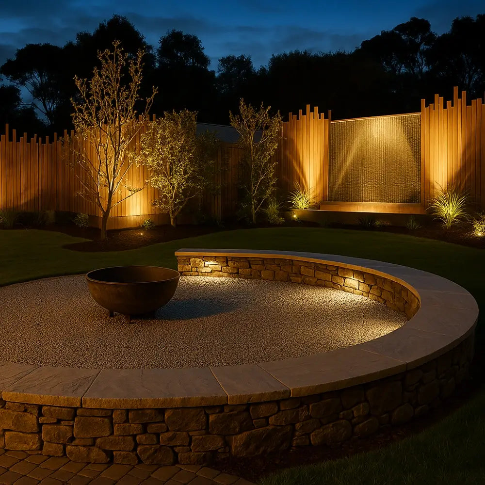 Solar Powered LED Garden Spotlight - Adjustable Outdoor Landscape Lights