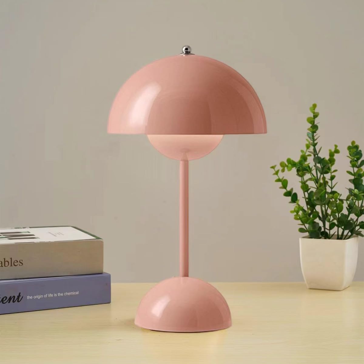 Nordic Dome Table Lamp - Scandinavian Mid-Century Modern Desk Light