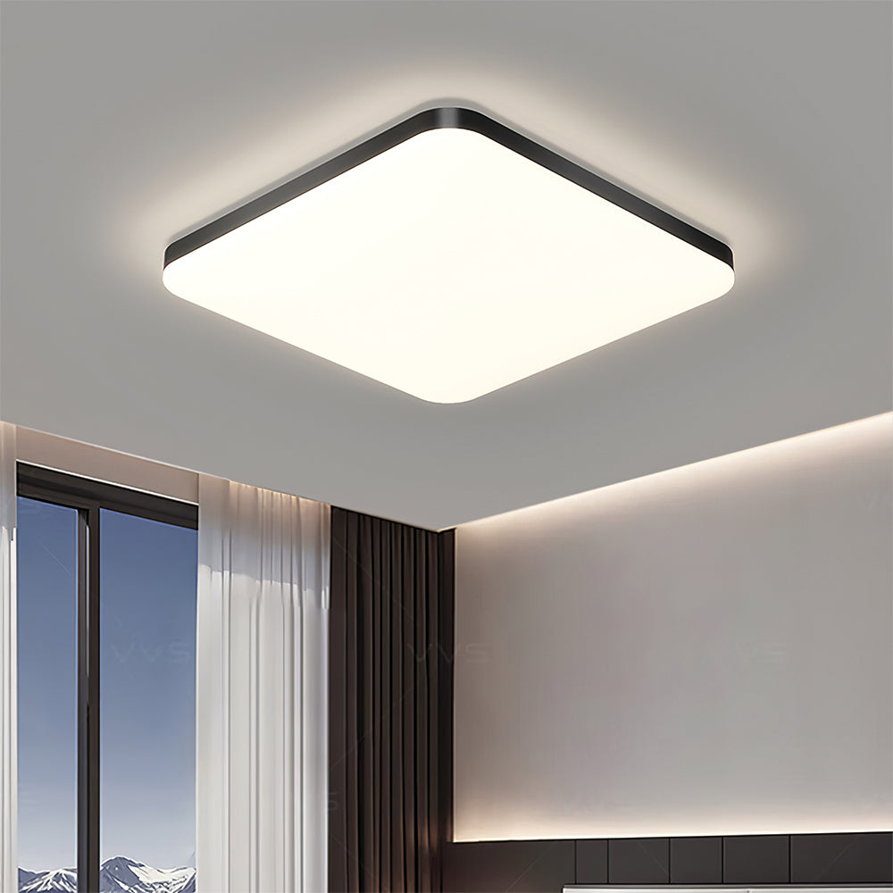 Modern Square LED Ceiling Light for Bedroom, Kitchen, Hallway