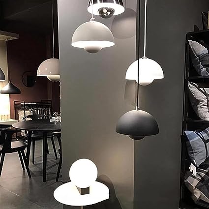 Nordic Macaron Dome Pendant Light - Modern Single Hanging Lamp for Kitchen Island