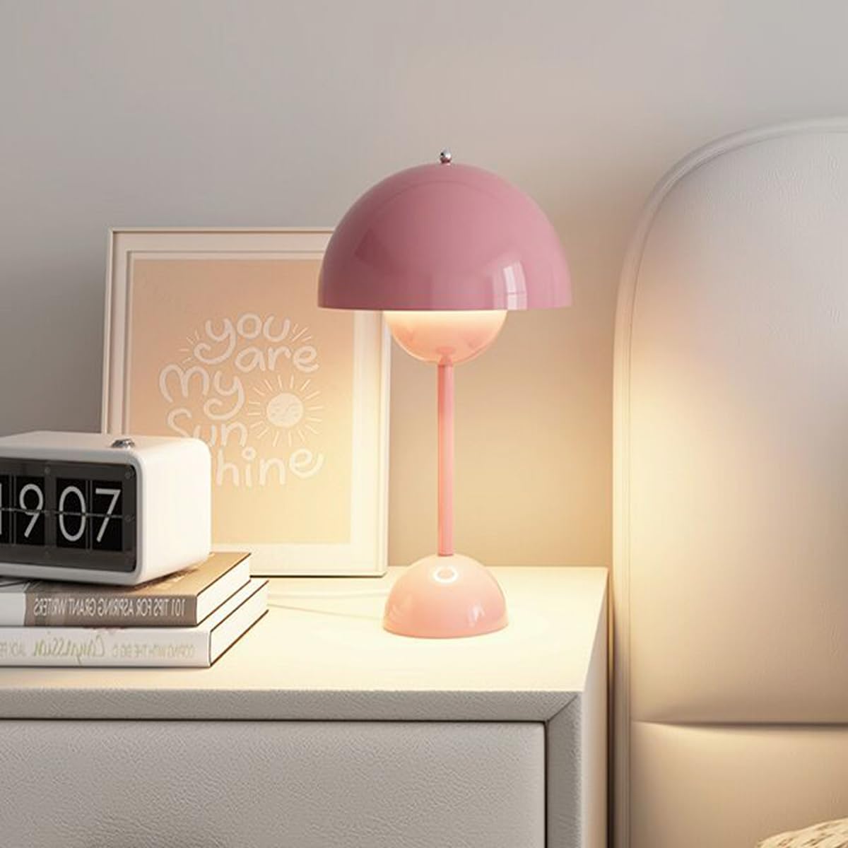 Nordic Dome Table Lamp - Scandinavian Mid-Century Modern Desk Light