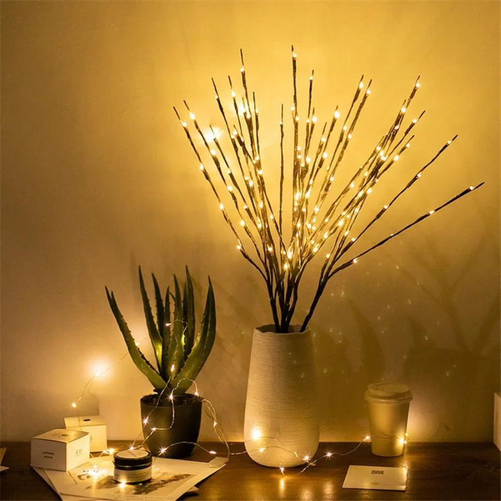 LED Lighted Branches for Vase – Decorative Twig Lights for Home