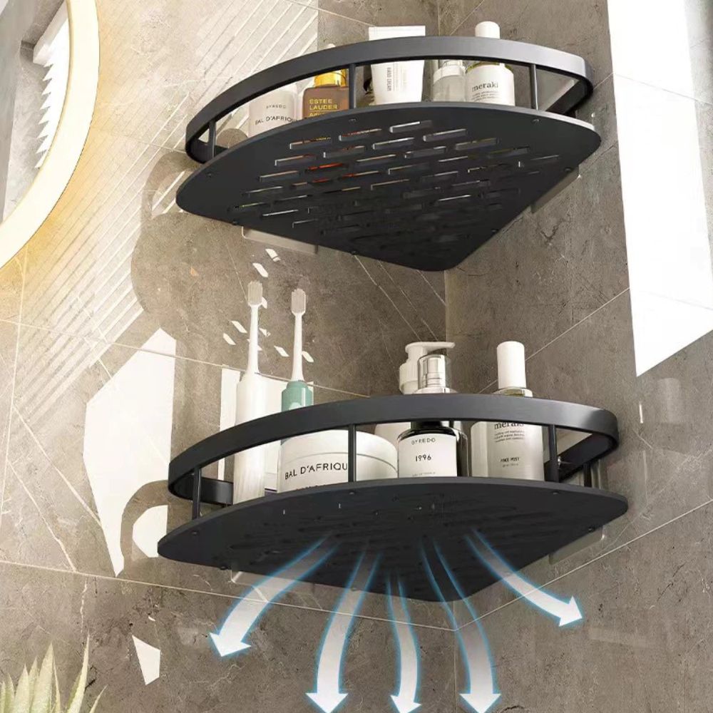 Curved Shower Wall Shelf – Practical and Modern Organization