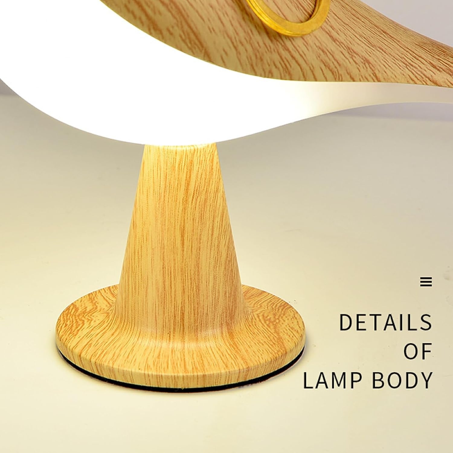 Touch Lamp with Essential Oil Diffuser and Adjustable Brightness