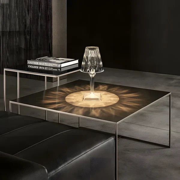 Crystal Table Lamp – Modern Elegance and Warm Atmosphere
