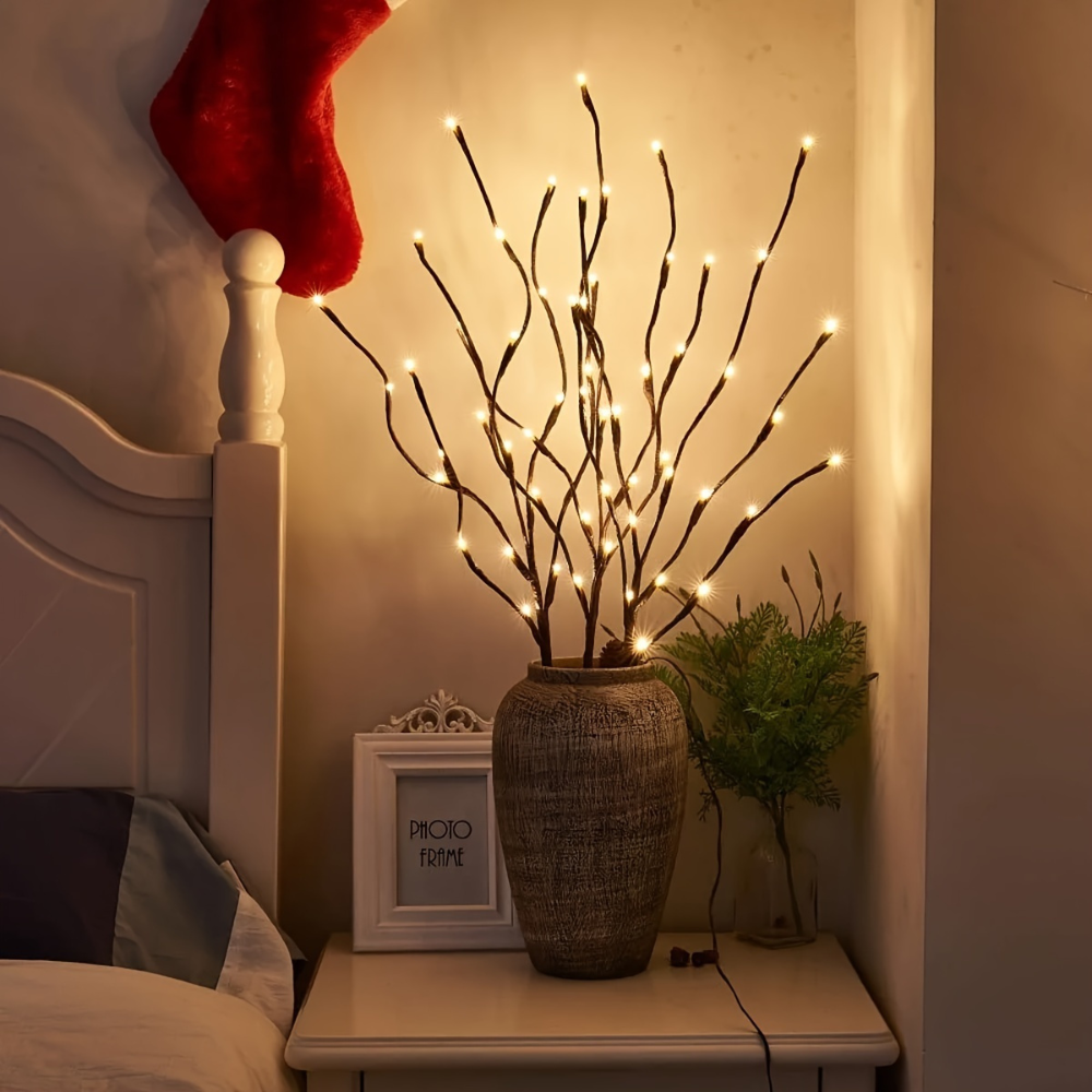 LED Lighted Branches for Vase – Decorative Twig Lights for Home