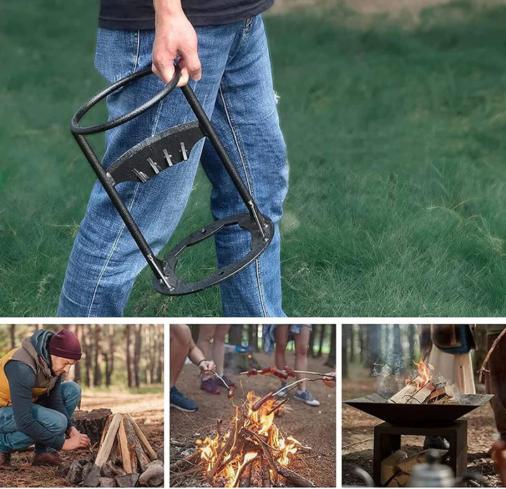 Log Splitter for Efficient Firewood Cutting | Heavy-Duty Wood Splitting Tool
