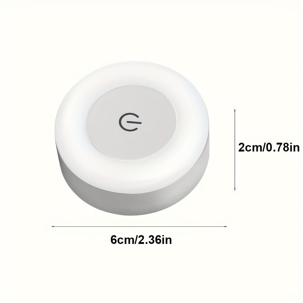 LED Motion Sensor Night Light – Rechargeable Wireless Wall Lamp with Touch Control