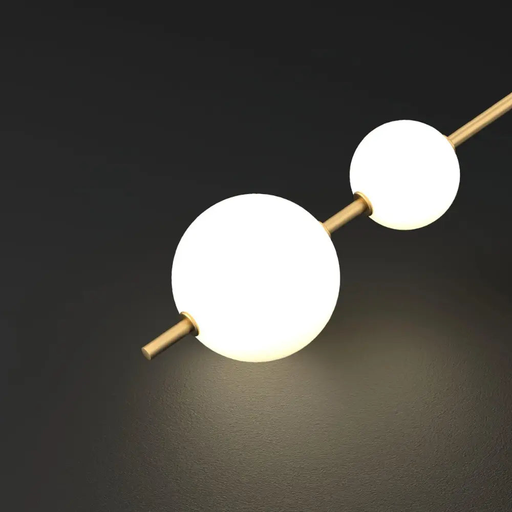 VertaGlow – Artistic Wall Light with Vertical Frame and Globe Design