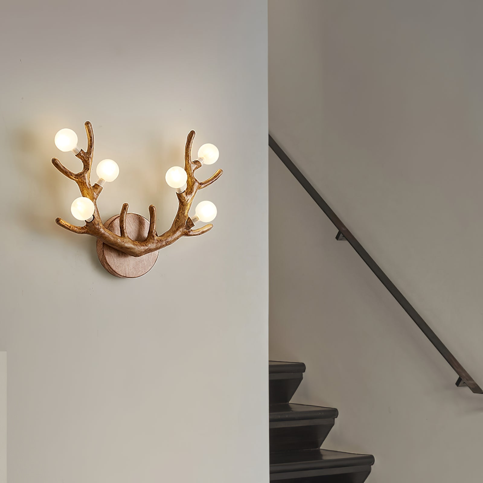 Antlera – Nature Wall Light in Wood