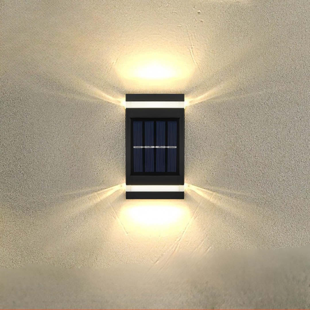 HeliaBloom – Solar Wall Light for Gardens, Fences and Outdoor Walls