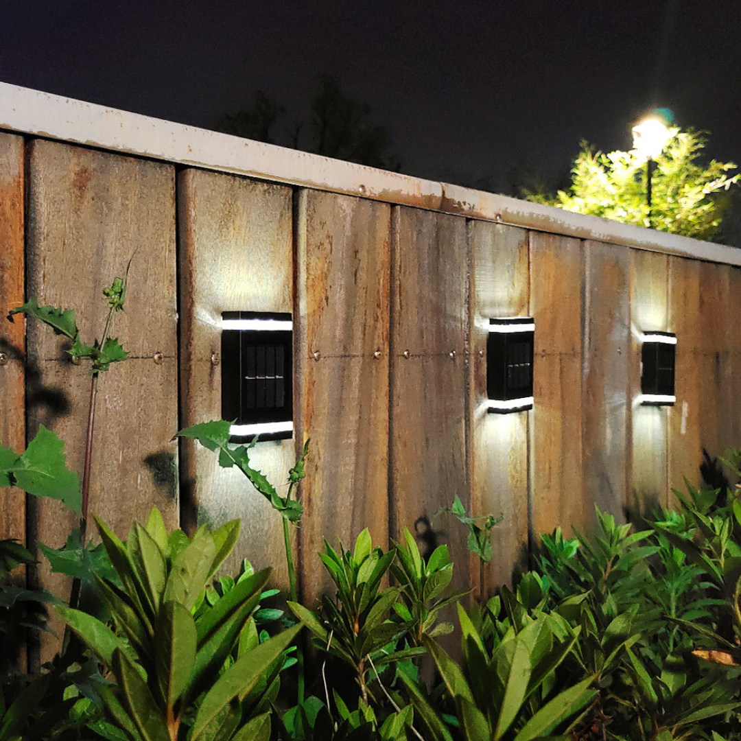 HeliaBloom – Solar Wall Light for Gardens, Fences and Outdoor Walls
