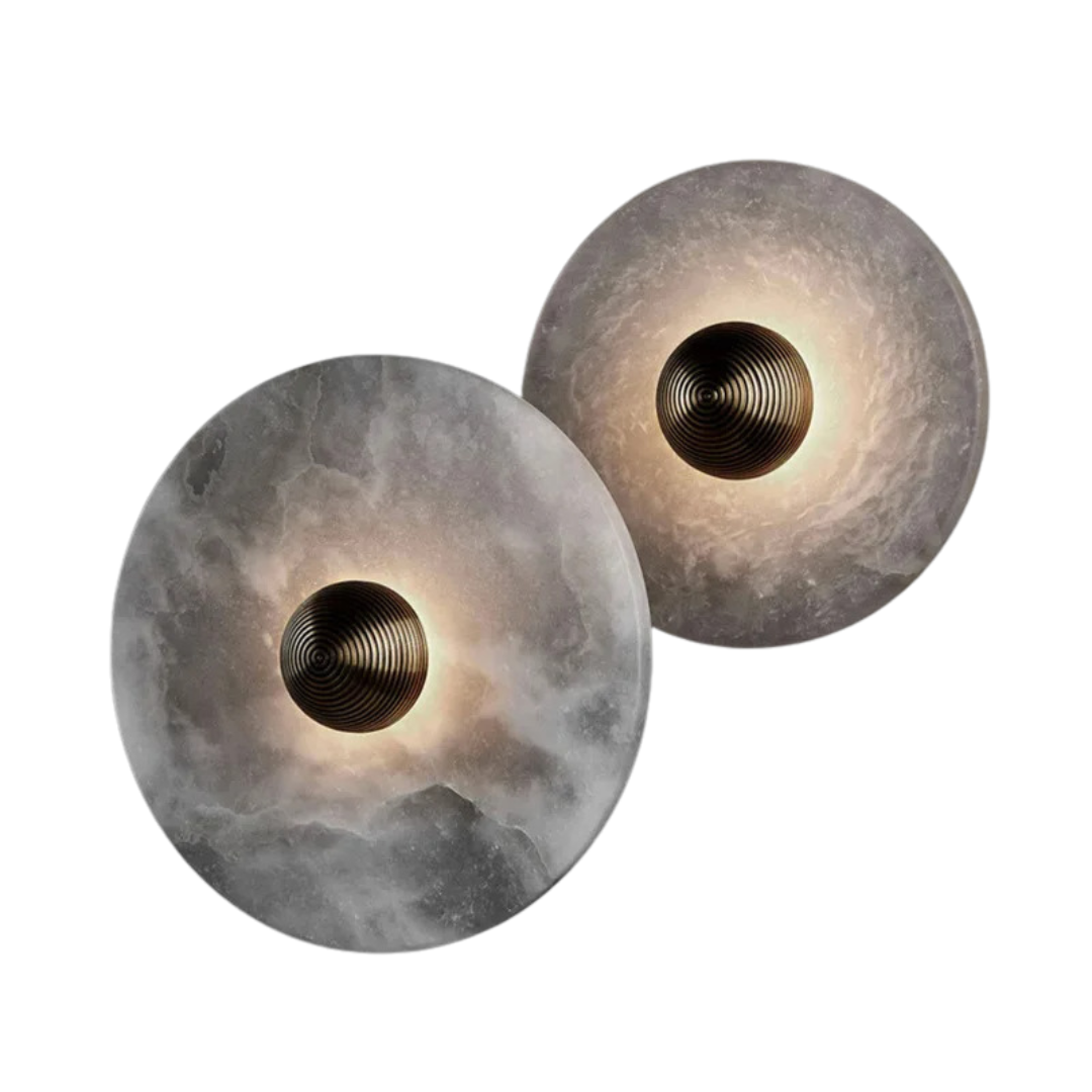 GlassaLume – Wall Light in Metal and Glass for Minimalist Interiors
