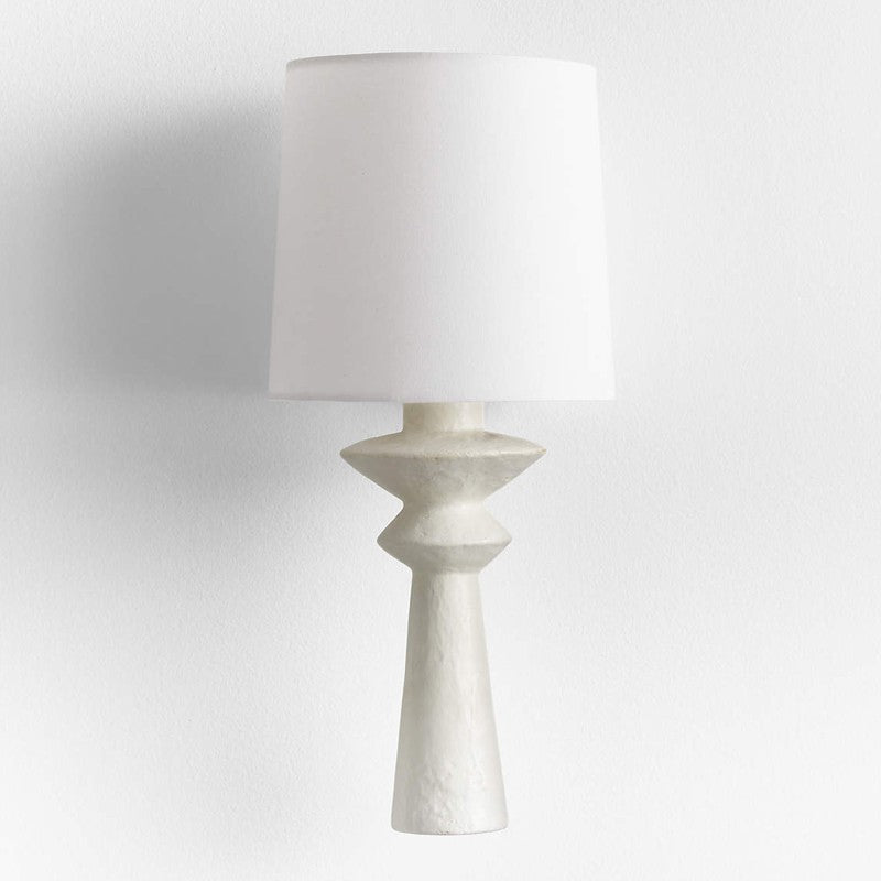 LumiWeave – Wall Light in Resin and Fabric for Warm, Decorative Ambience