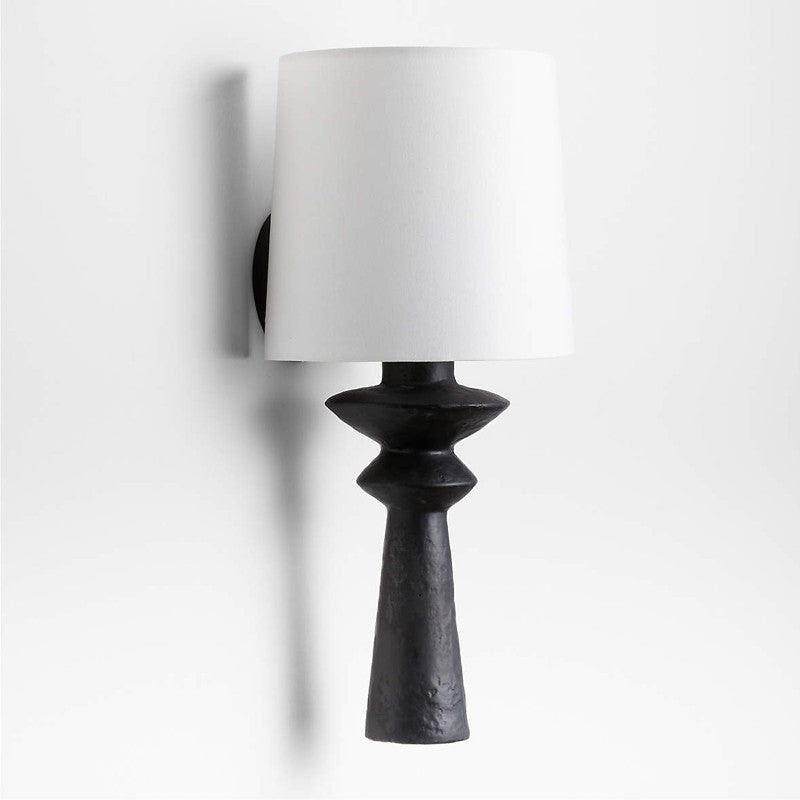 LumiWeave – Wall Light in Resin and Fabric for Warm, Decorative Ambience