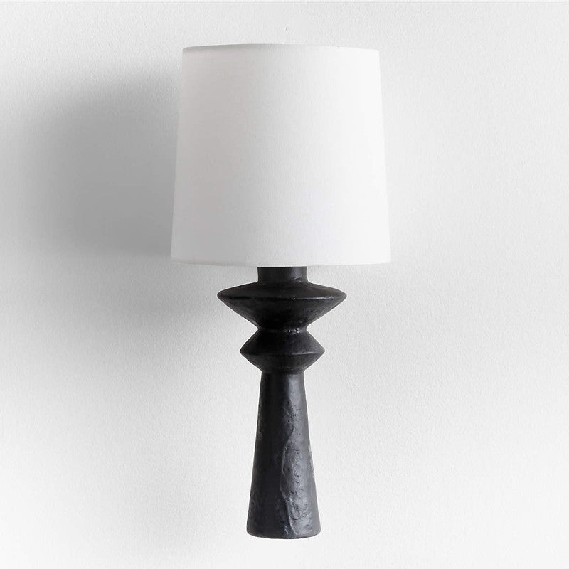 LumiWeave – Wall Light in Resin and Fabric for Warm, Decorative Ambience