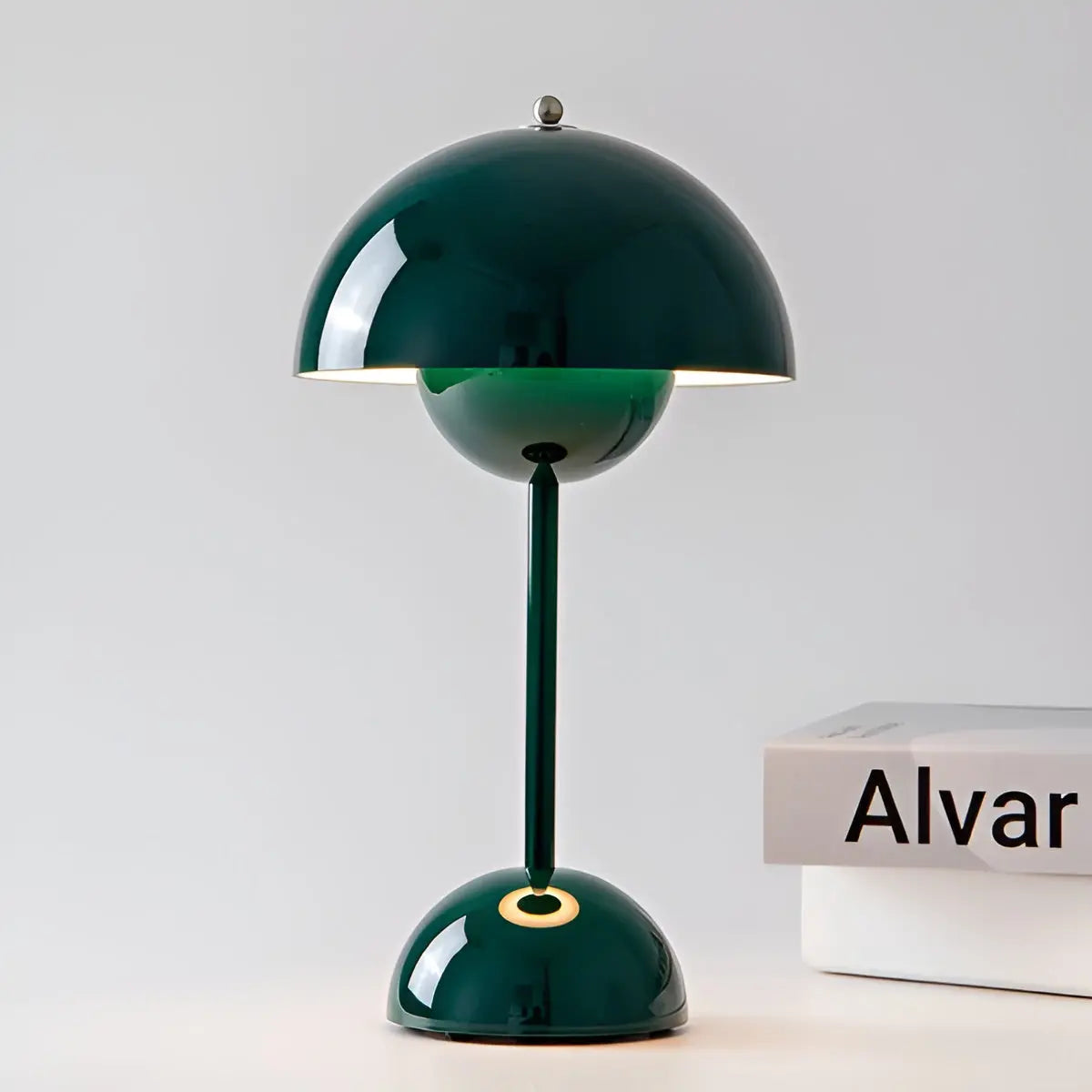 Nordic Dome Table Lamp - Scandinavian Mid-Century Modern Desk Light