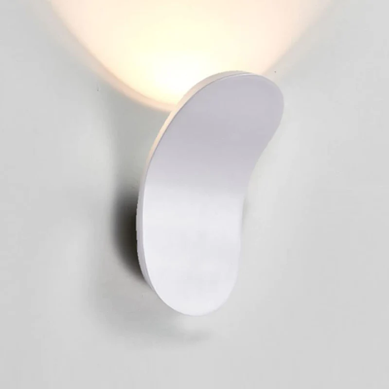 Nordic Iron Wall Sconce Modern Minimalist Black