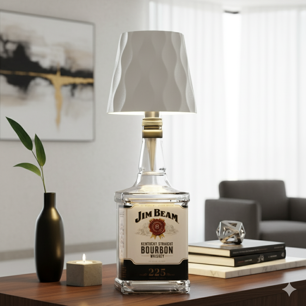 Wireless Bottle Lamp - Rechargeable LED Wine Bottle Light with Touch Control