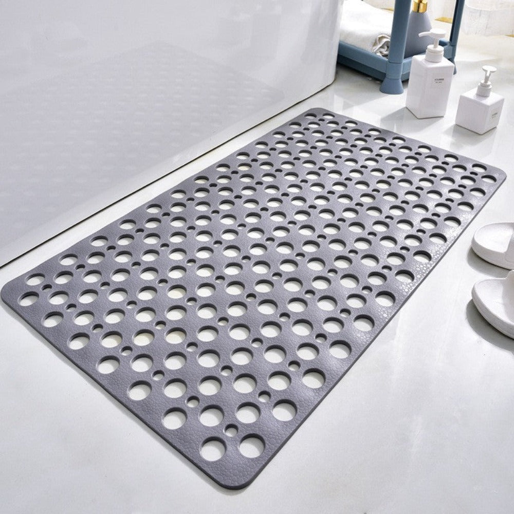 AquaGuard Non-Slip Shower Mat – Anti-Skid Bath Mat with Quick Drainage & Strong Grip