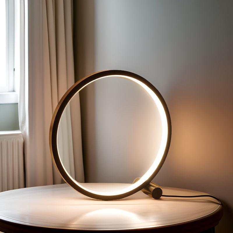 HaloLite – Touch-Control LED Table Lamp with USB Charging