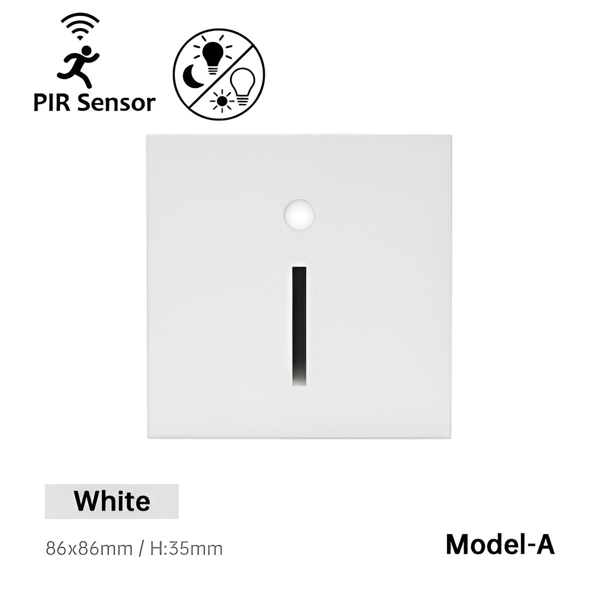 Taavita Wall Light - Recessed Motion Sensor Stair Wall Lighting for Safety and Elegance