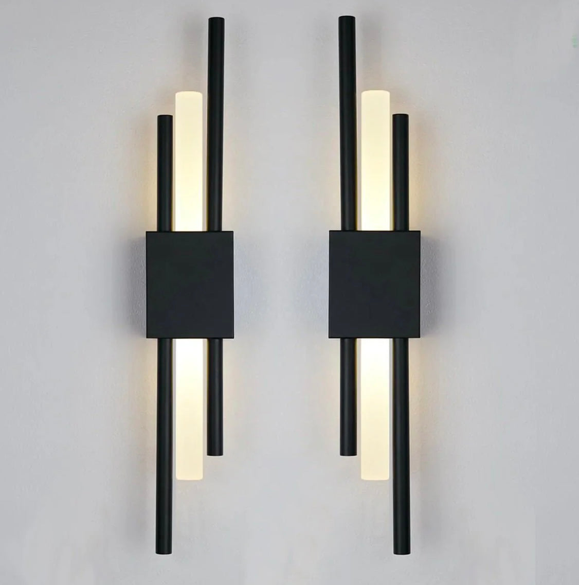 Celestial Modern LED Wall Light | Gold Up-Down Sconce | Designer Hallway Lamp