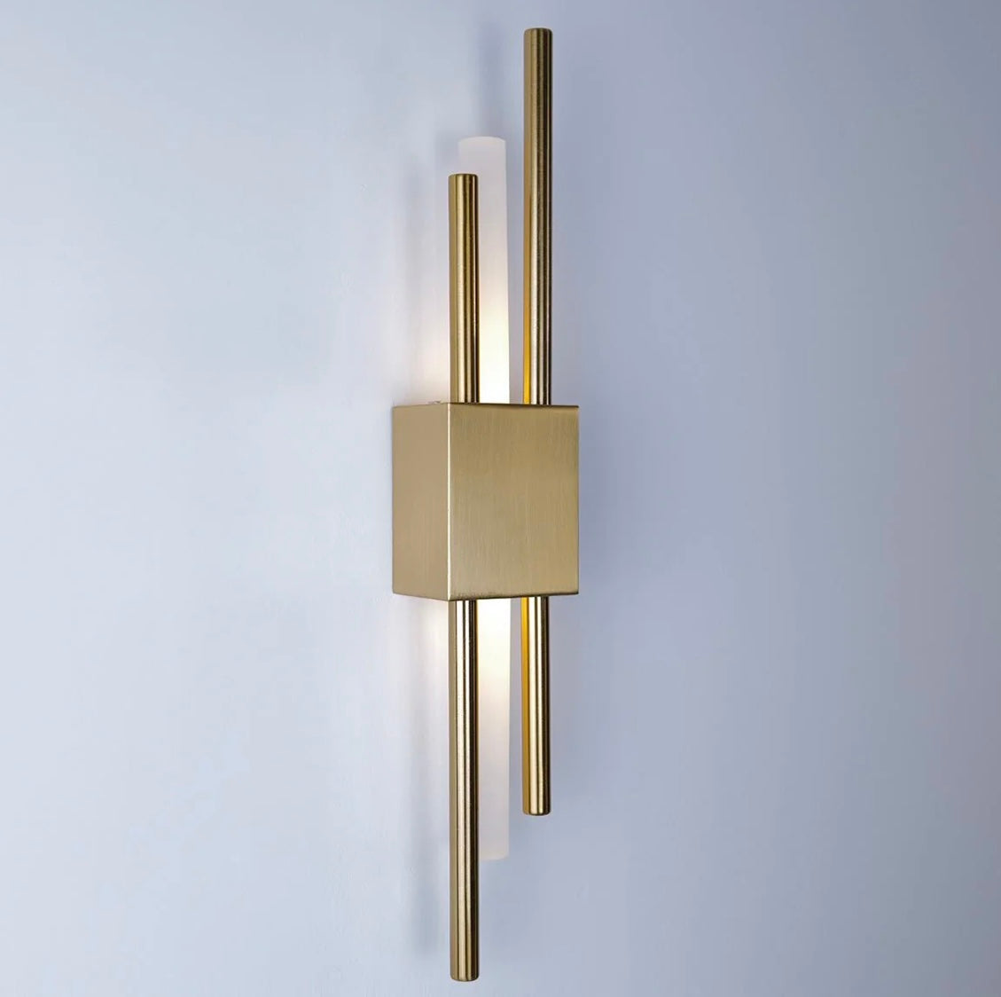 Celestial Modern LED Wall Light | Gold Up-Down Sconce | Designer Hallway Lamp