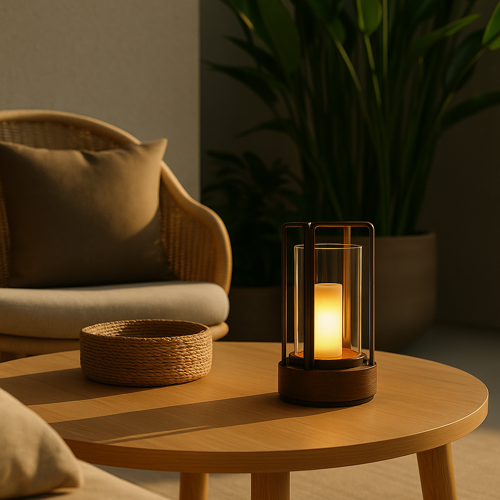 LIORA | LED Touch Lamp – Rechargeable & Portable Table Lamp for Bedroom & Living Room