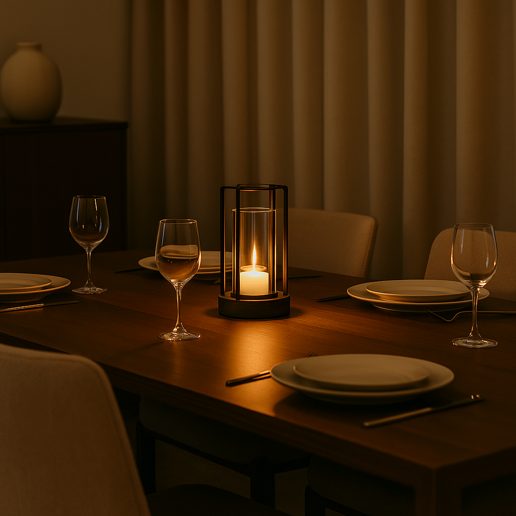LIORA | LED Touch Lamp – Rechargeable & Portable Table Lamp for Bedroom & Living Room