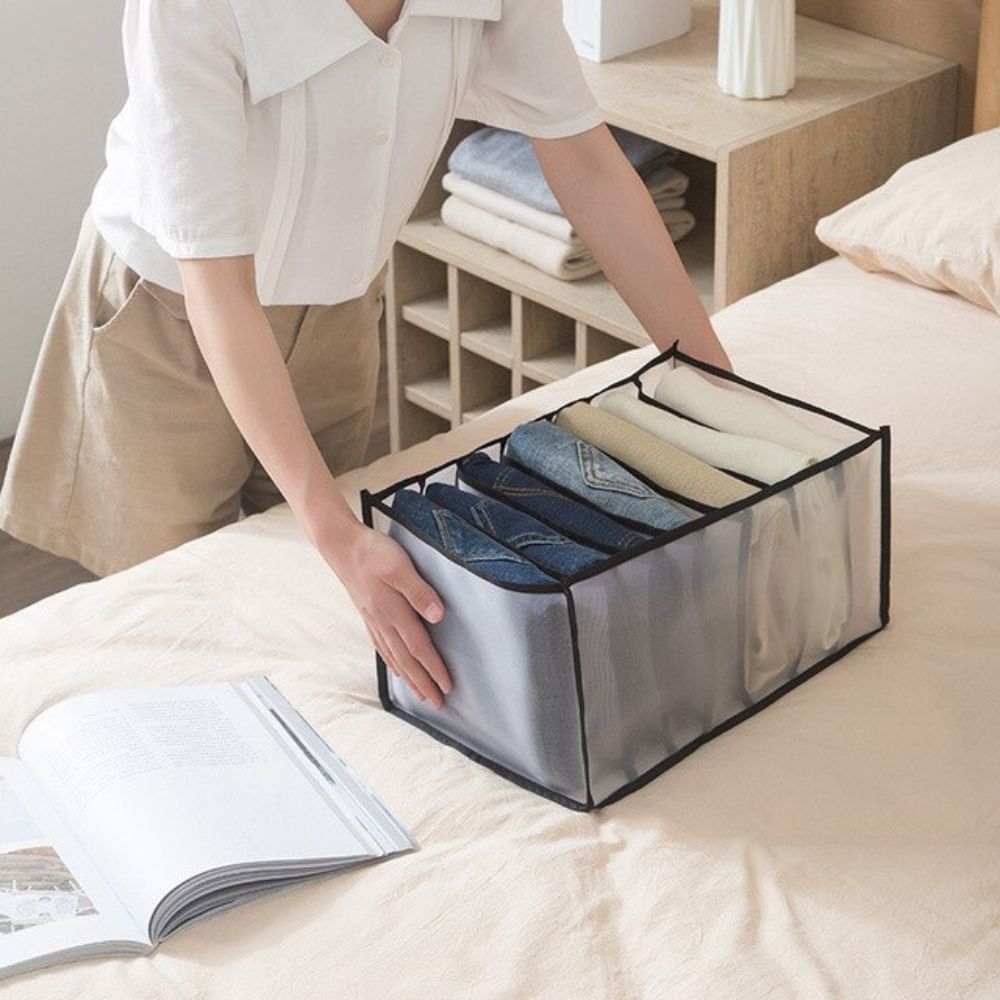 Drawer Clothes Organisers – Foldable Storage Boxes for Wardrobe & Closet