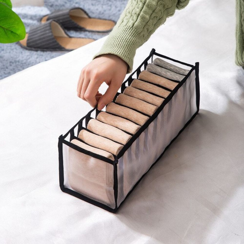 Drawer Clothes Organisers – Foldable Storage Boxes for Wardrobe & Closet