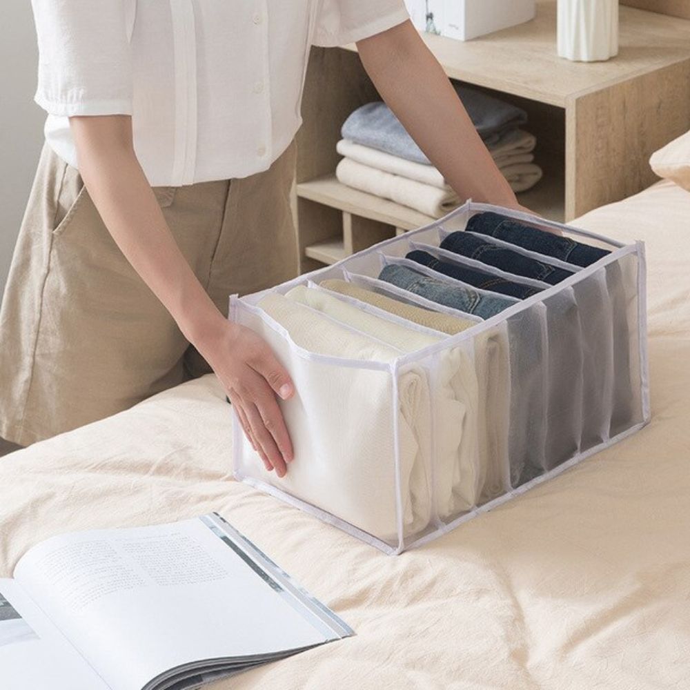Drawer Clothes Organisers – Foldable Storage Boxes for Wardrobe & Closet