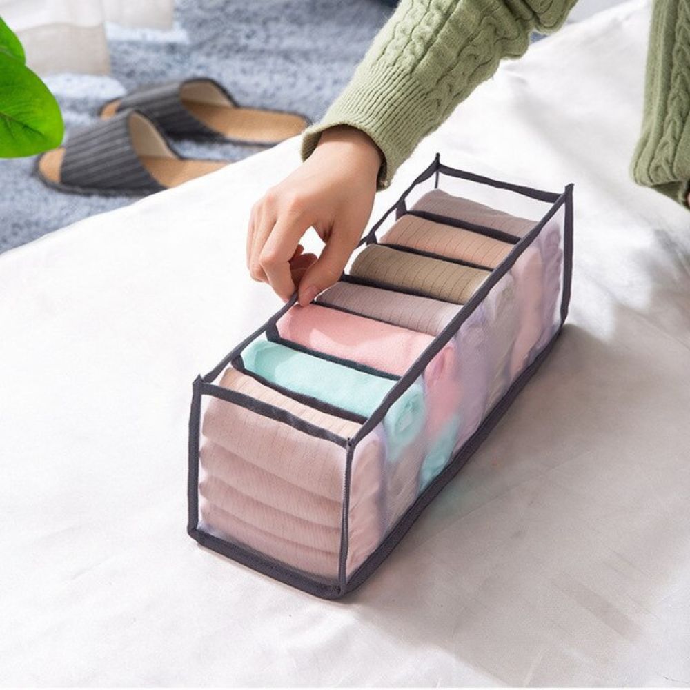 Drawer Clothes Organisers – Foldable Storage Boxes for Wardrobe & Closet
